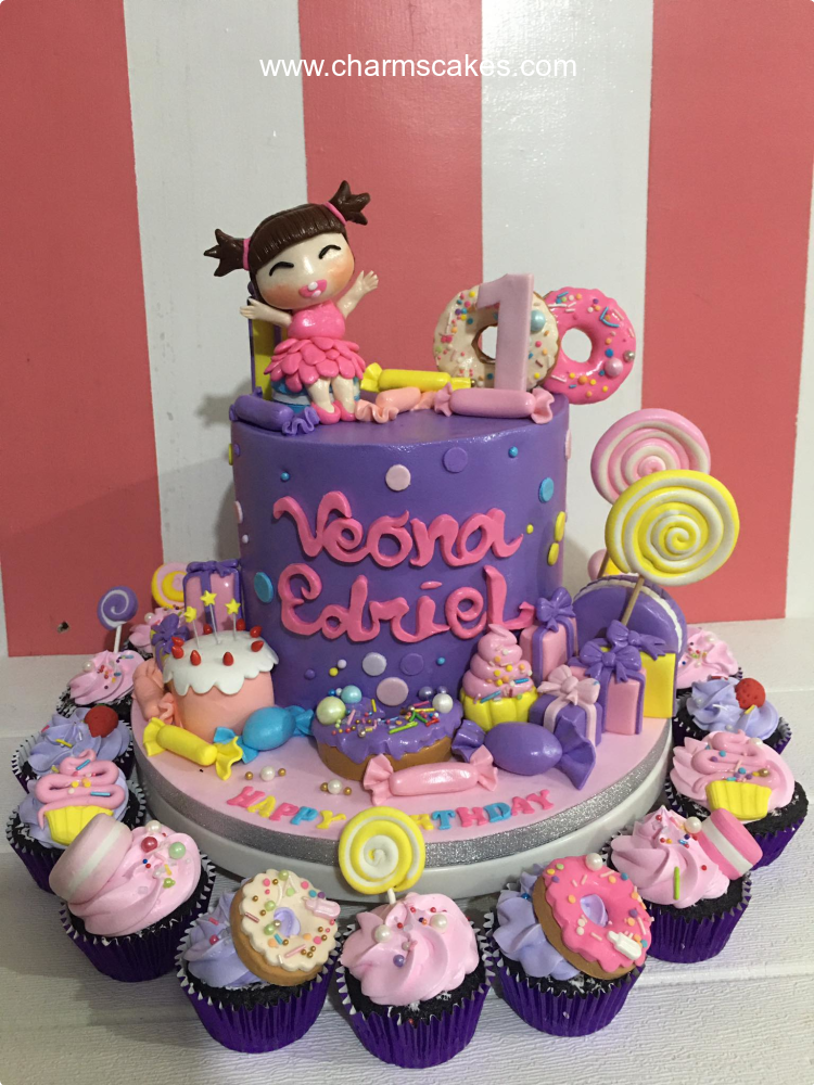 Veona's Candy Land Custom Cake