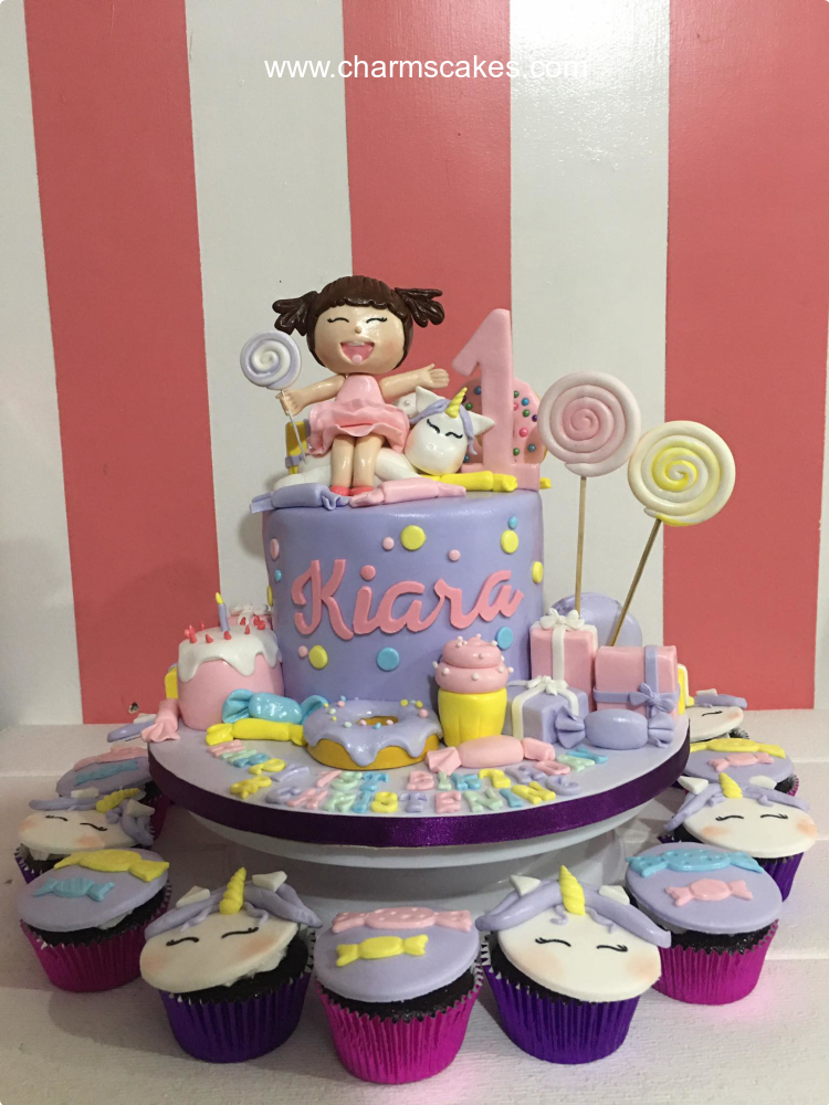 Kiara Candy Land Custom Cake