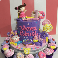 Veona's Candy Land Custom Cake