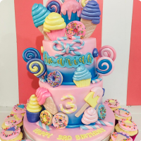 Amariah Candy Land Custom Cake