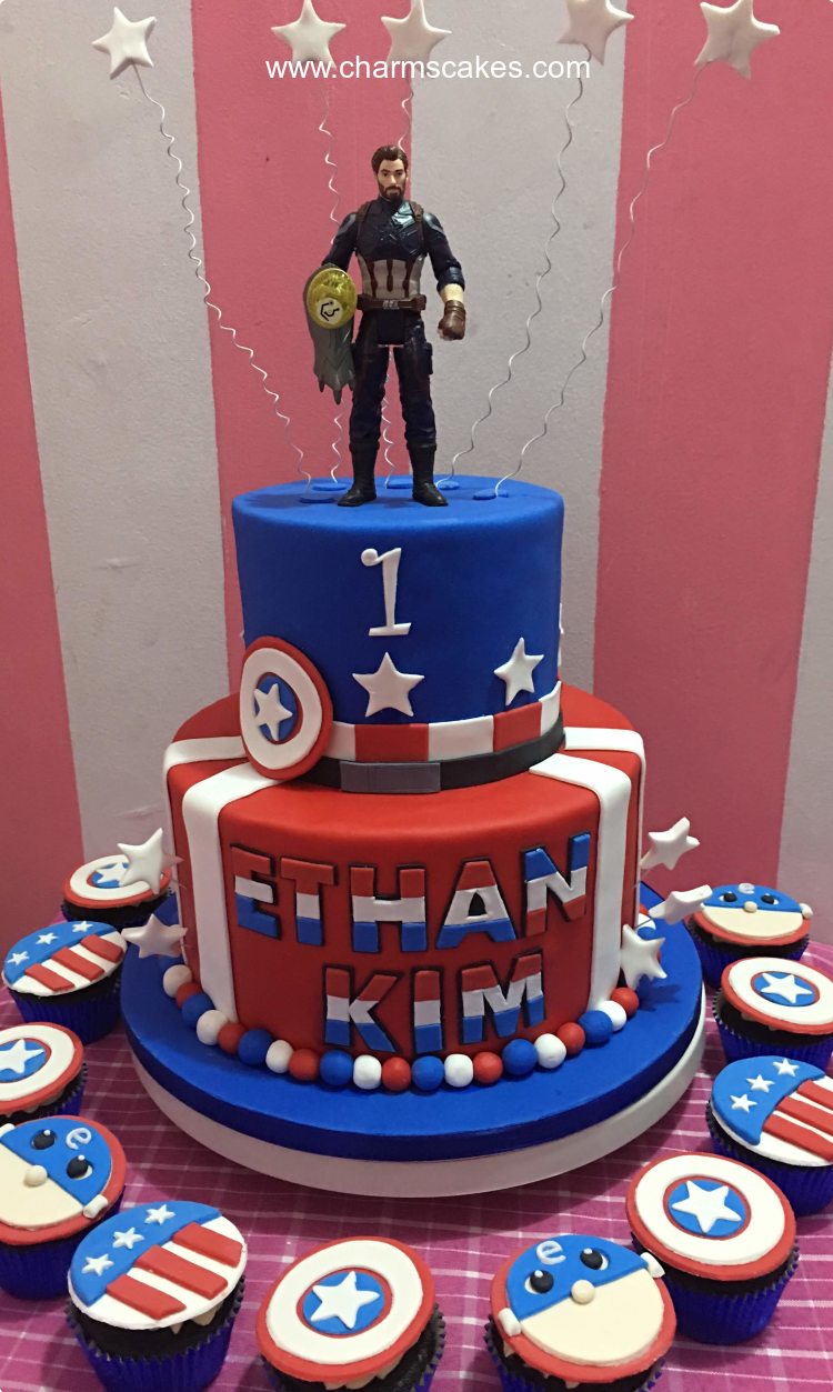 Avengers Cake - 2204 – Cakes and Memories Bakeshop