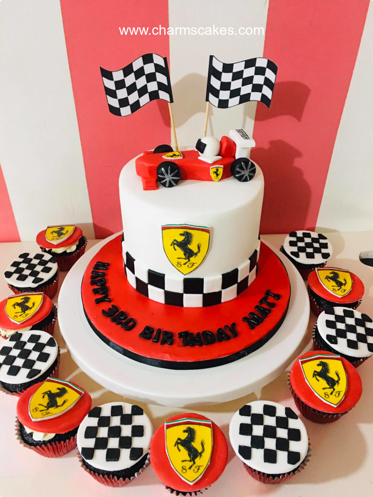 Edible Formula 1 Cake Topper - Edible Printed Toppers