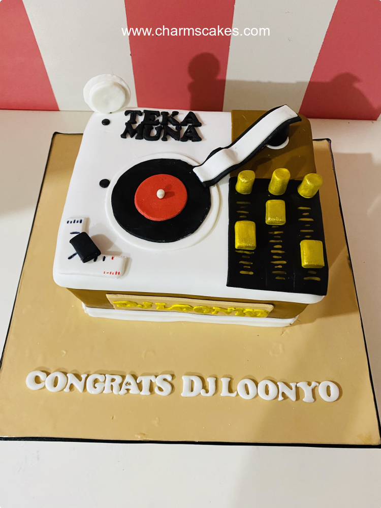 DJ Loonyo's Celebrities Custom Cake