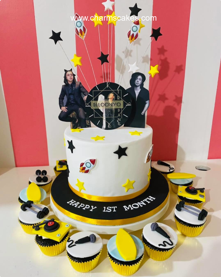 DJ Loonyo's Celebrities Custom Cake