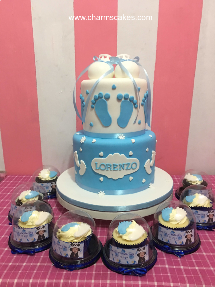 Lorenzo Baptismal (for Boys) Custom Cake