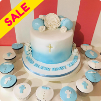 Chocolate Maderia Christening Cake | O'Connors Bakery Clare | Limerick |  Galway | Ireland