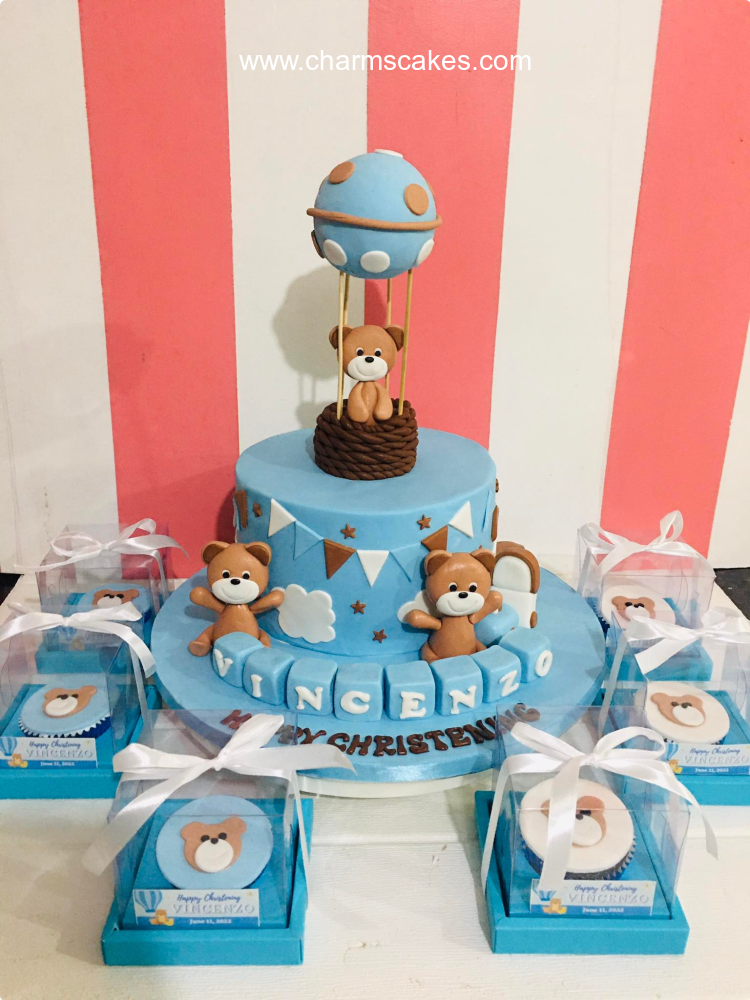 Vincenzo Baptismal (for Boys) Custom Cake