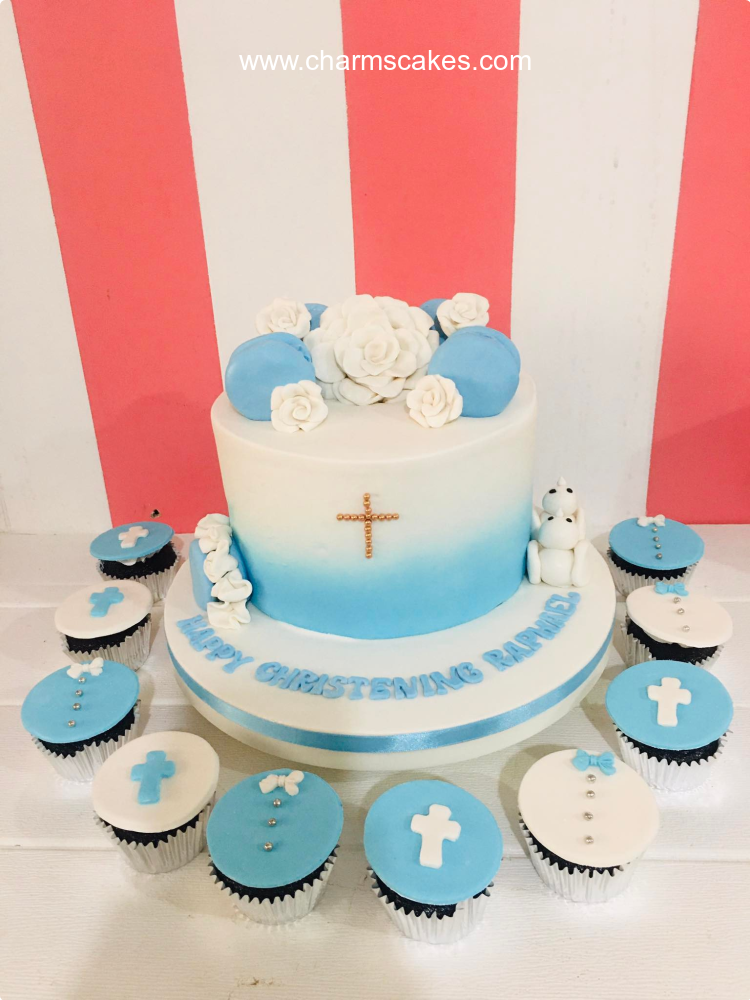 Raphael Baptismal (for Boys) Custom Cake
