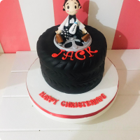 Jack Baptismal (for Boys) Custom Cake