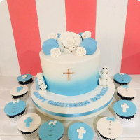 Raphael Baptismal (for Boys) Custom Cake