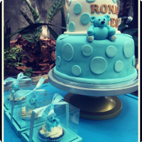 Ronald Baptismal (for Boys) Custom Cake