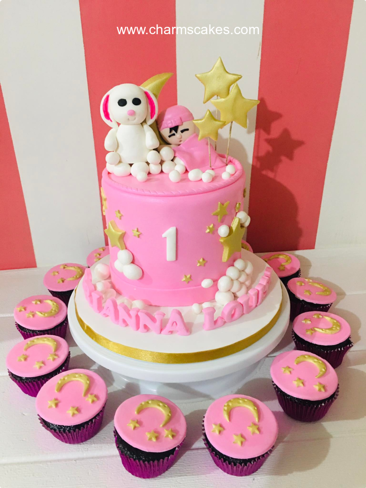 Arriana's Christening Custom Cake