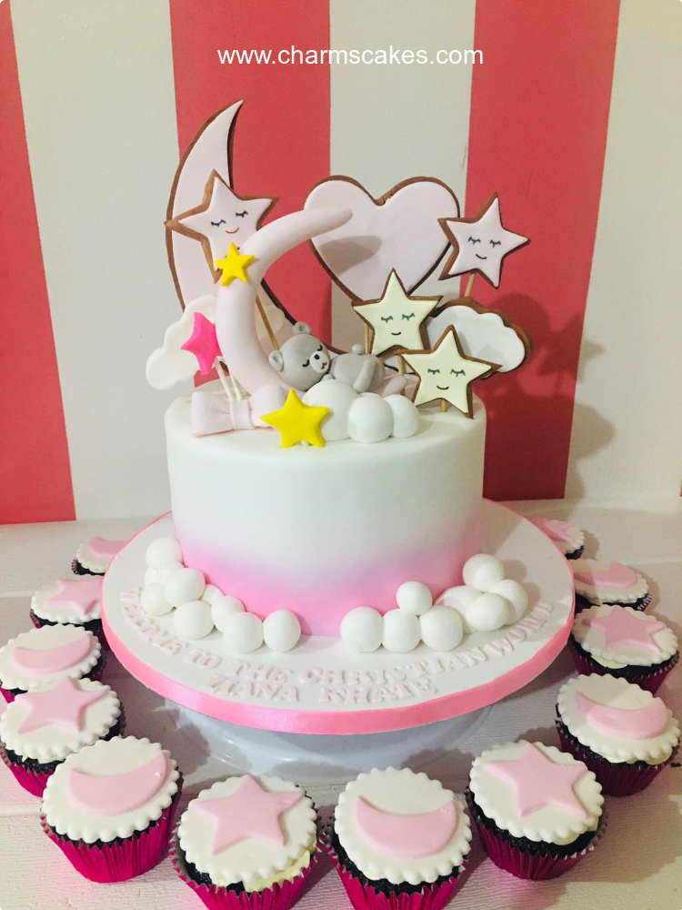 Nhate's Baptismal Christening Custom Cake