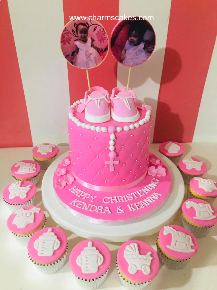 Kendra Christening Custom Cake