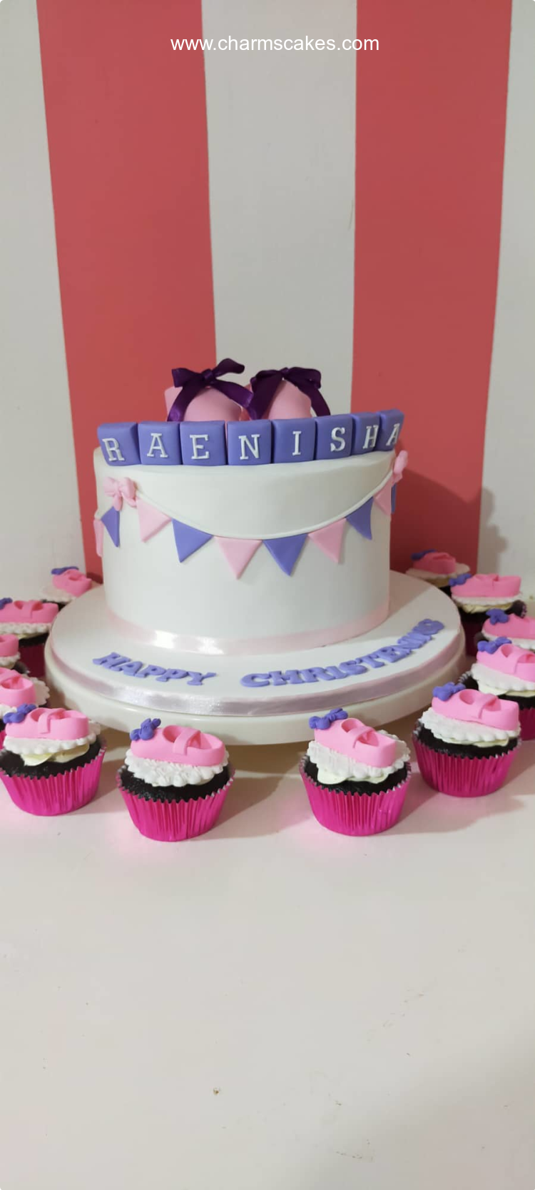 Raenisha Christening Custom Cake