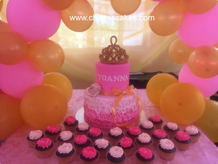 Yoanna Christening Custom Cake