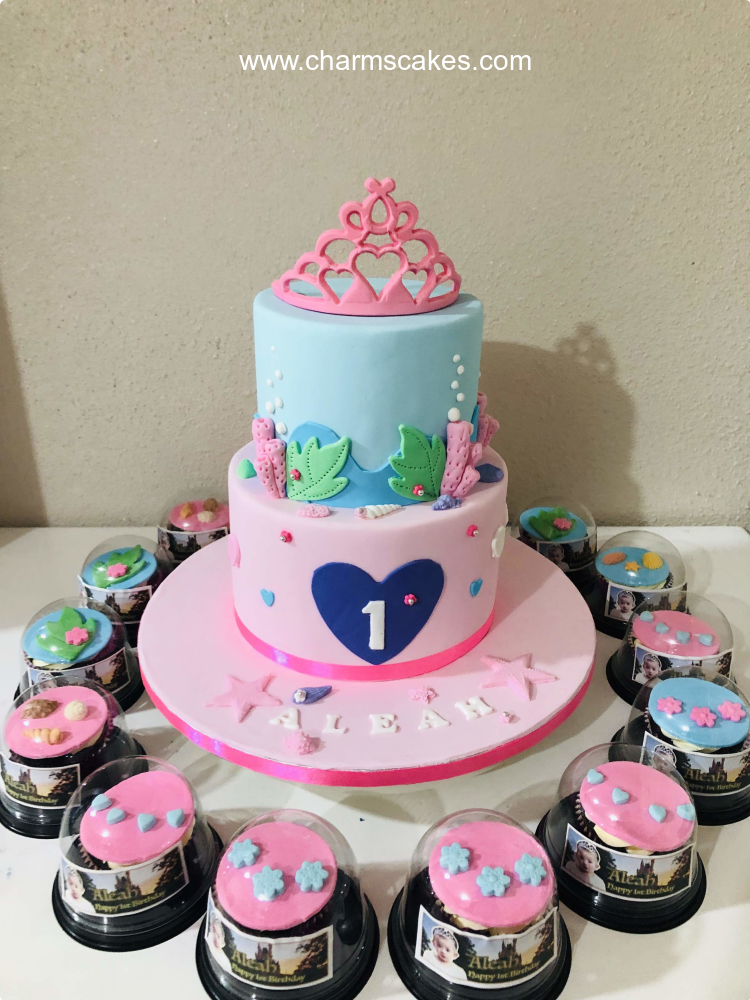 Aleah Christening Custom Cake