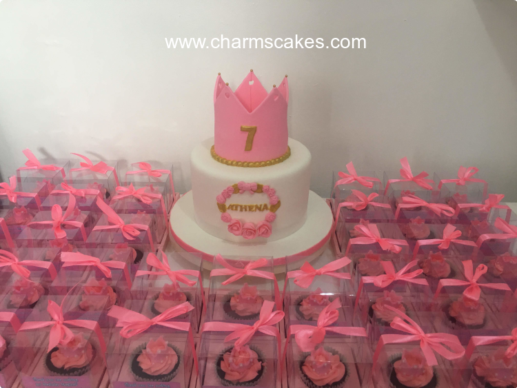 Christening (Crown) Christening Custom Cake