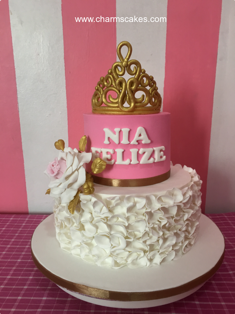 Felize Christening Custom Cake