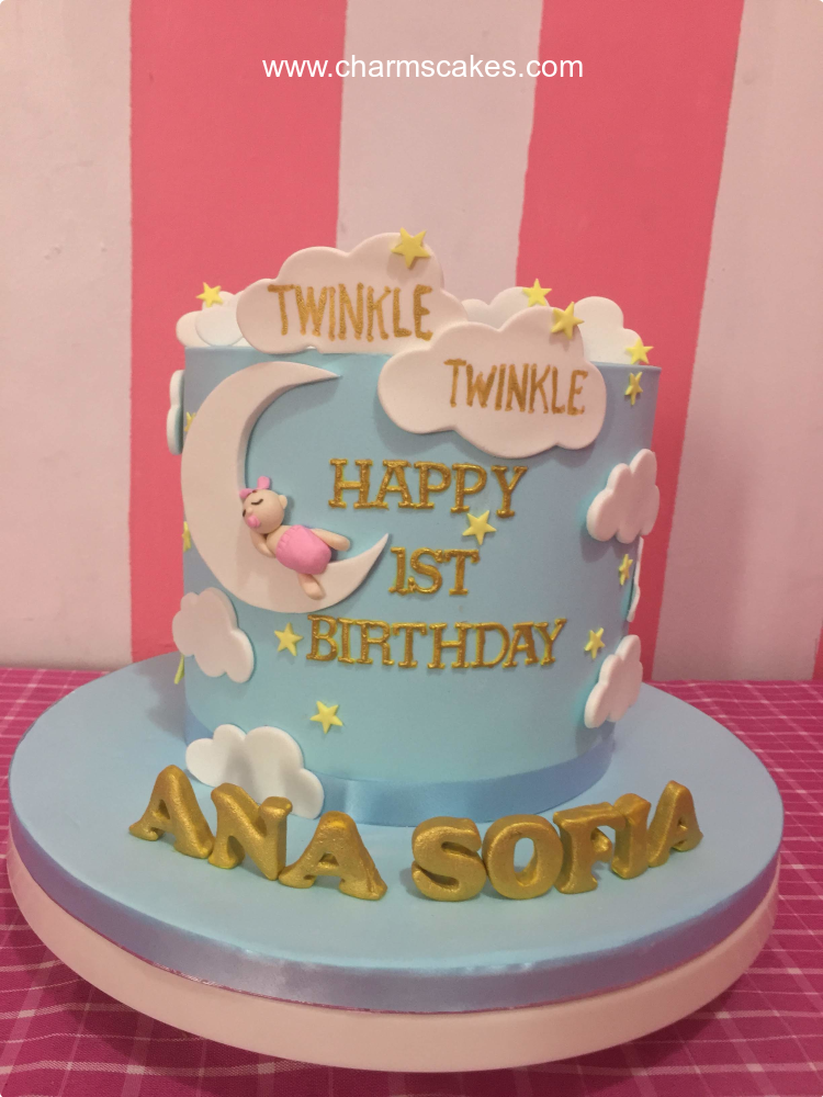 Ana Sofia Christening Custom Cake