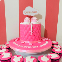 Germaine Christening Custom Cake