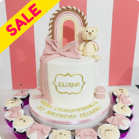 Eliana's Christening Custom Cake