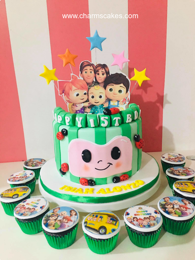 Team Cocomelon Custom Cake