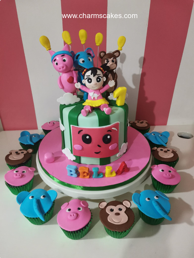 Coco Bella Cocomelon Custom Cake