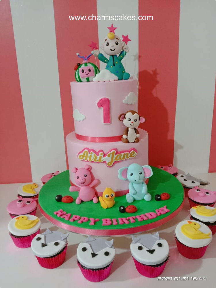 Airi Cocomelon Custom Cake