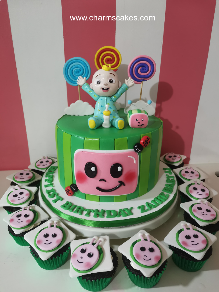 Jay Jay Cocomelon Custom Cake