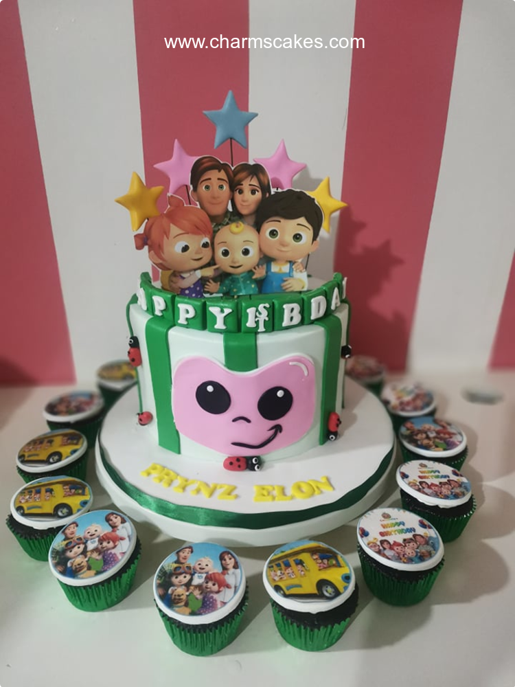 Prynz Cocomelon Custom Cake