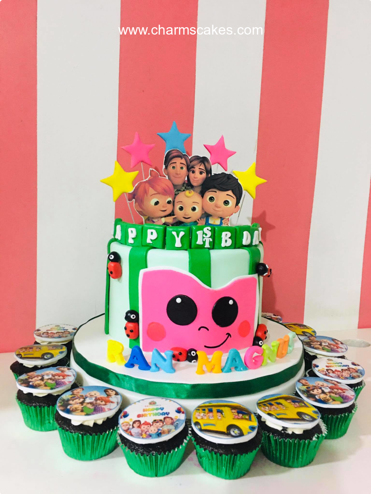 Ran Cocomelon Custom Cake