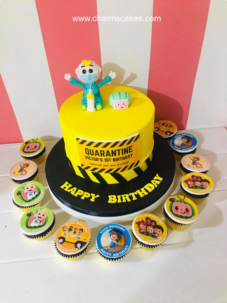 Victor Cocomelon Custom Cake