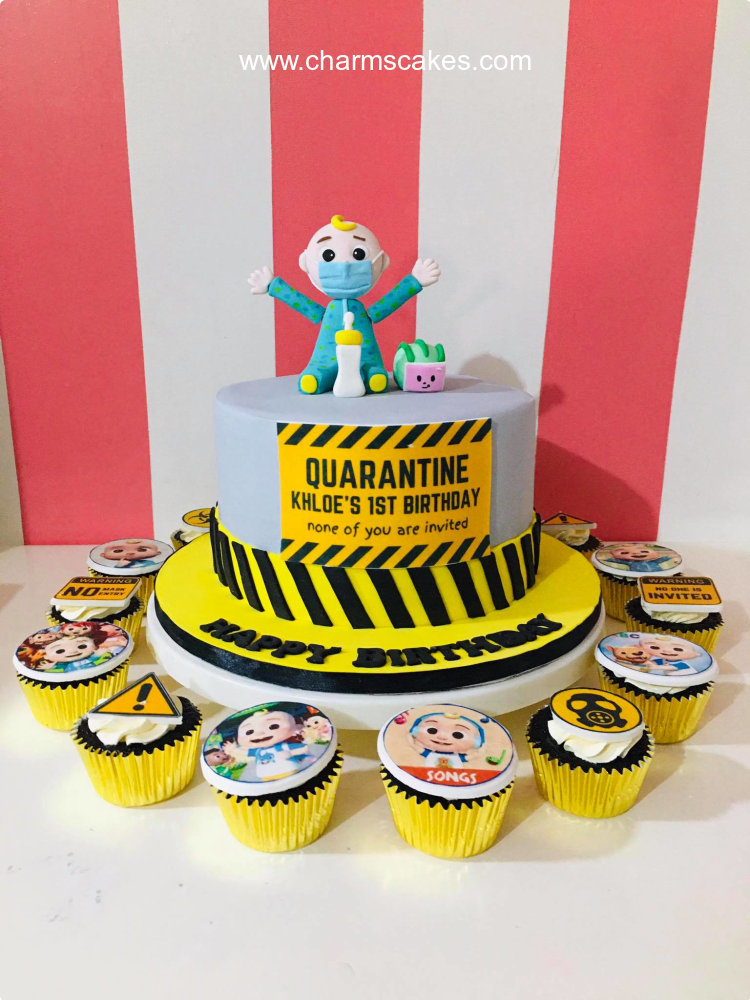 Quaratine JJ Cocomelon Custom Cake