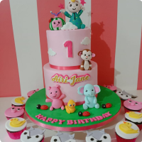 Airi Cocomelon Custom Cake