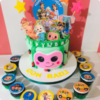 Gon Cocomelon Custom Cake