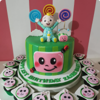 Jay Jay Cocomelon Custom Cake