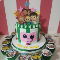 Prynz Cocomelon Custom Cake