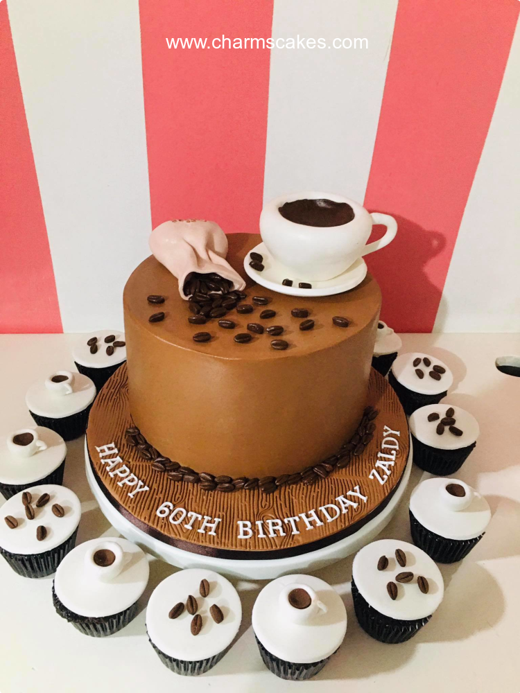 Zaldy's Coffee Custom Cake