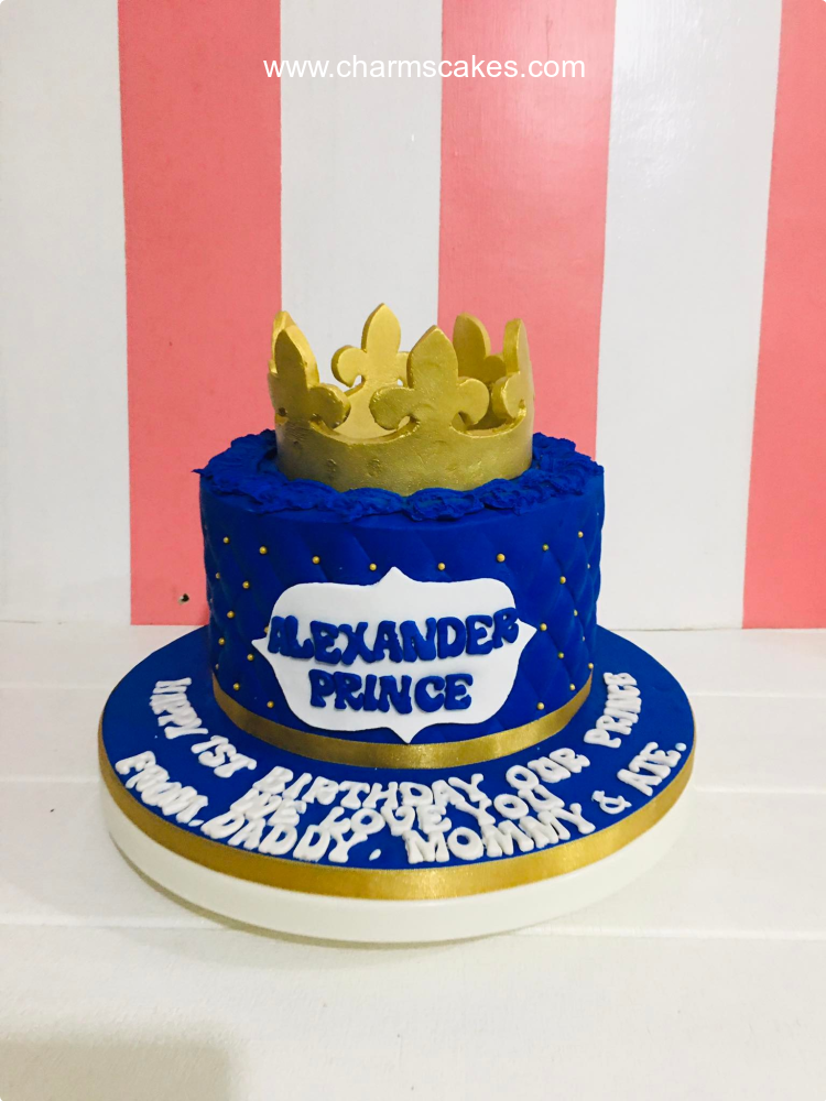 Alexander's Crowns Custom Cake