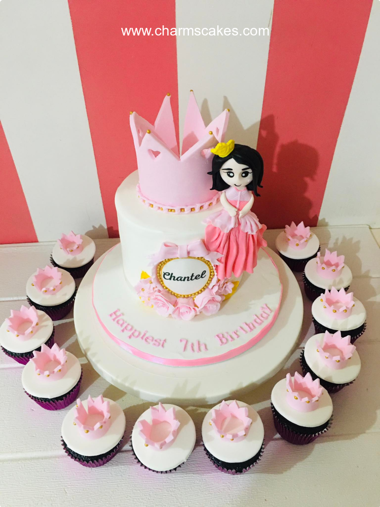 Chantel Crowns Custom Cake