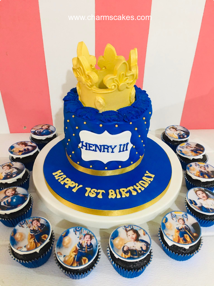 Henry's Crowns Custom Cake