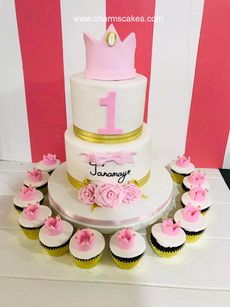 Janamay's Crowns Custom Cake