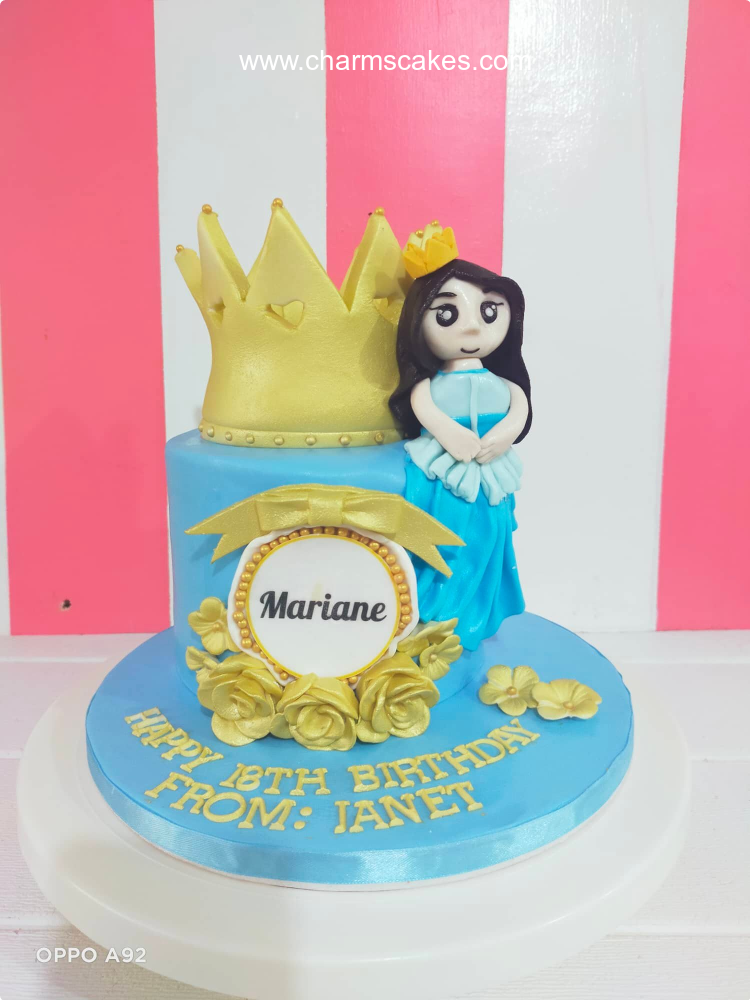 Marianne's Crowns Custom Cake