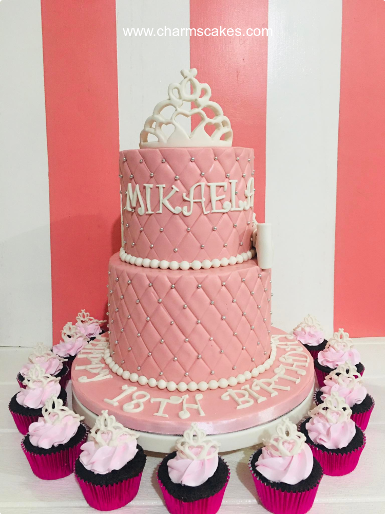 Mikaela Crowns Custom Cake