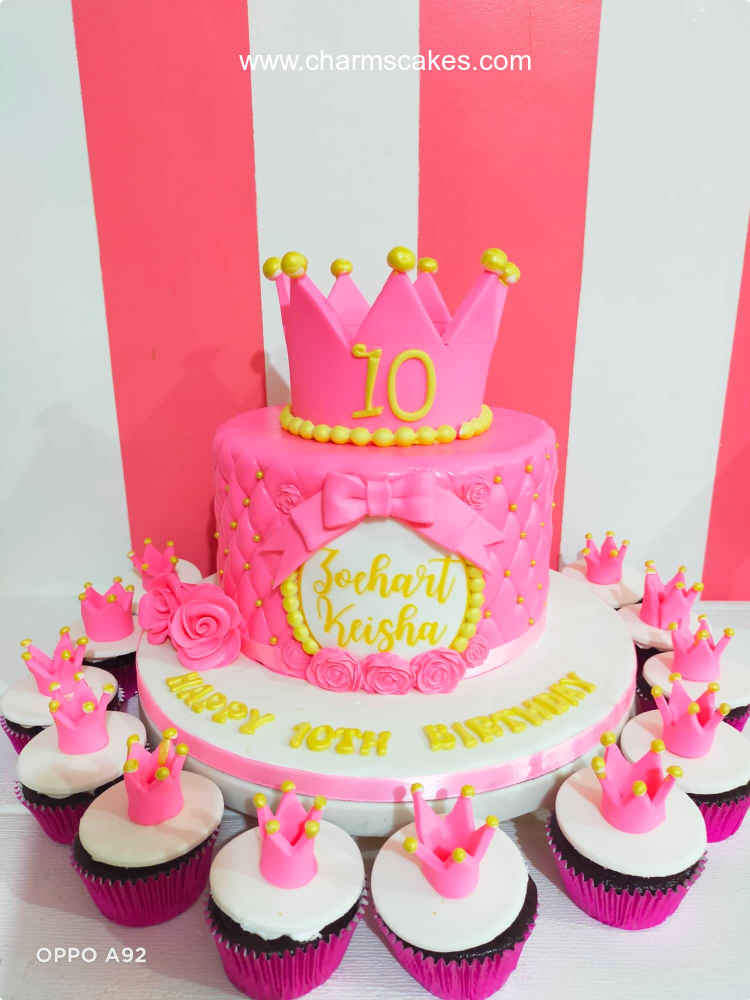 Krisha's Crowns Custom Cake