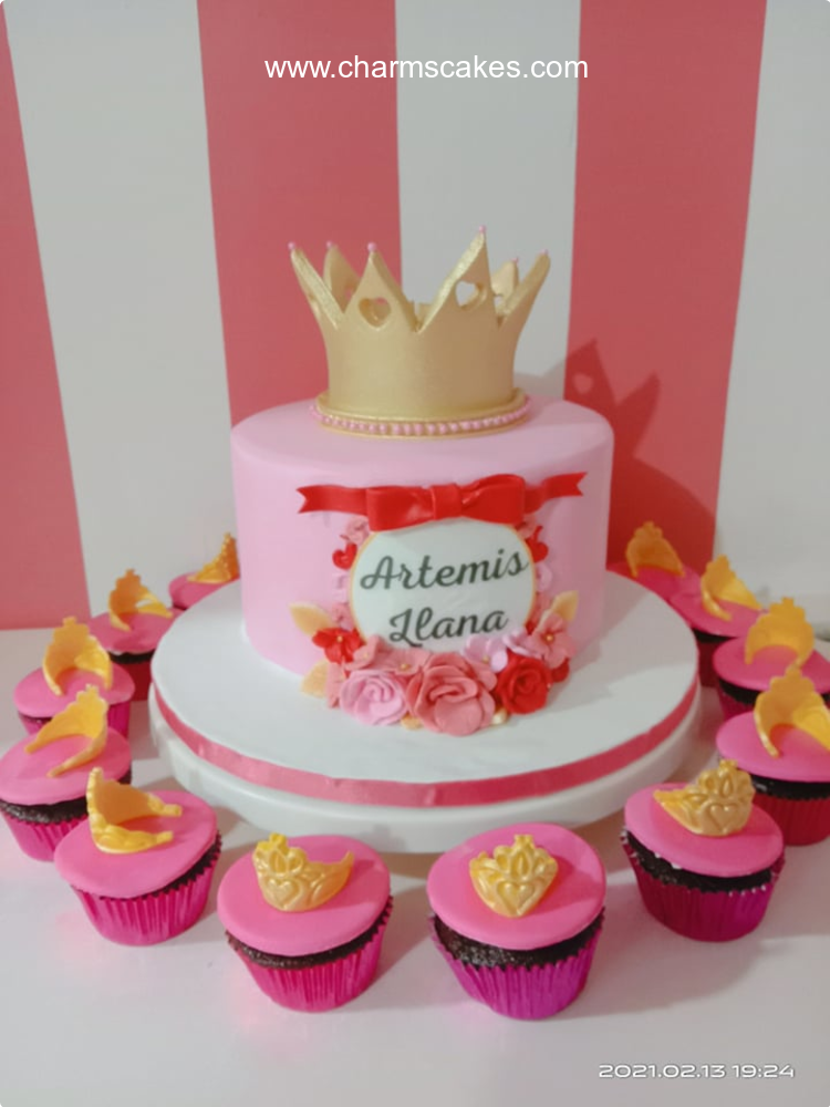Artemis Crowns Custom Cake