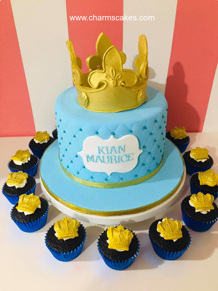 Kian Crowns Custom Cake