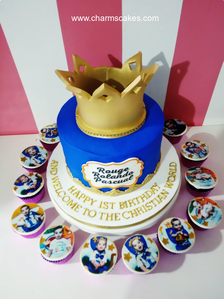 Rouge Crowns Custom Cake