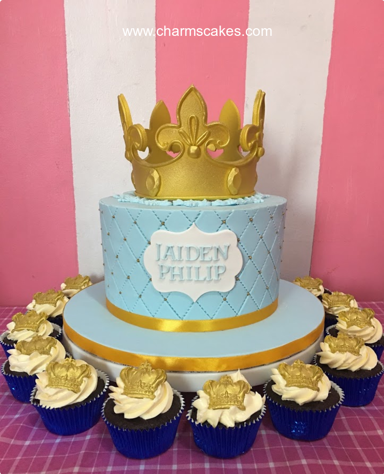 Jaiden Crowns Custom Cake